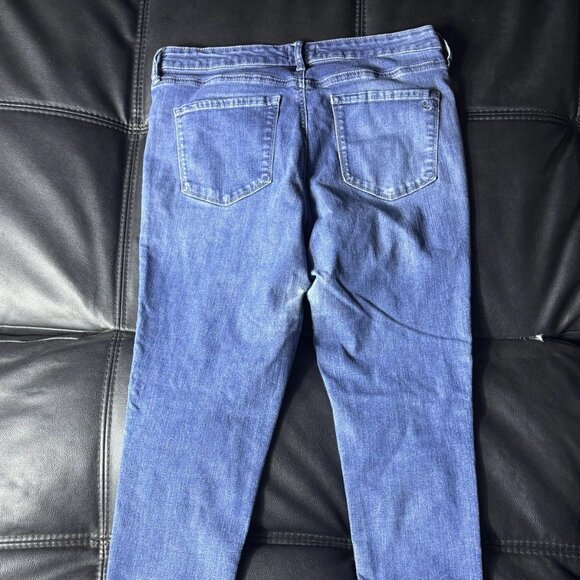 Jessica Simpson Kiss Me Super Skinny Jeans Raw Hem Distressed Women’s 14/32 - Picture 2 of 15